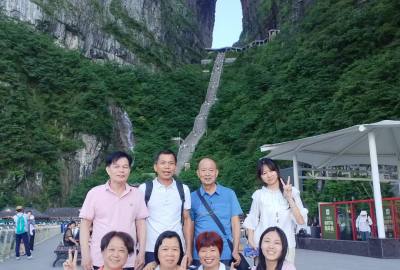 張家界康輝旅游7月份接待分享，好品質(zhì)，看的見，康輝品質(zhì)游！